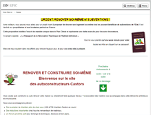 Tablet Screenshot of castorsrhonealpes.fr